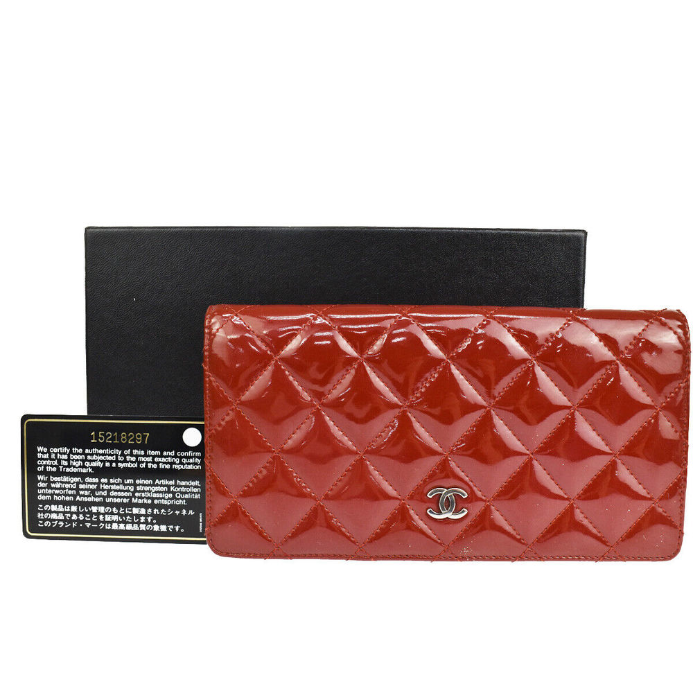 Chanel Cc Logo Long Bifold Wallet Purse #78468C34B